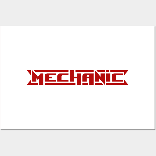 Mechanic Wall Art by Z1